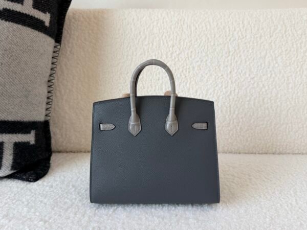 wsxc1778167588715_1 Birkin 20 House H0 Gris misty 0V Gris Ciment 89 Noir (Black) 93 Orange 10 Craie Matte Alligator Epsom Swift Full Handmade