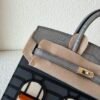 wsxc1778167588998_2 Birkin 20 House H0 Gris misty 0V Gris Ciment 89 Noir (Black) 93 Orange 10 Craie Matte Alligator Epsom Swift Full Handmade