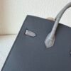 wsxc1778167589171_3 Birkin 20 House H0 Gris misty 0V Gris Ciment 89 Noir (Black) 93 Orange 10 Craie Matte Alligator Epsom Swift Full Handmade