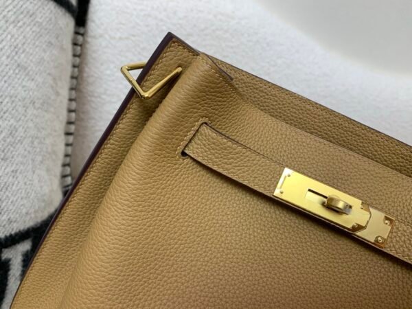 Global Shipping So Kelly 22 24 Tabac Camel Togo Leather Gold Hardware
