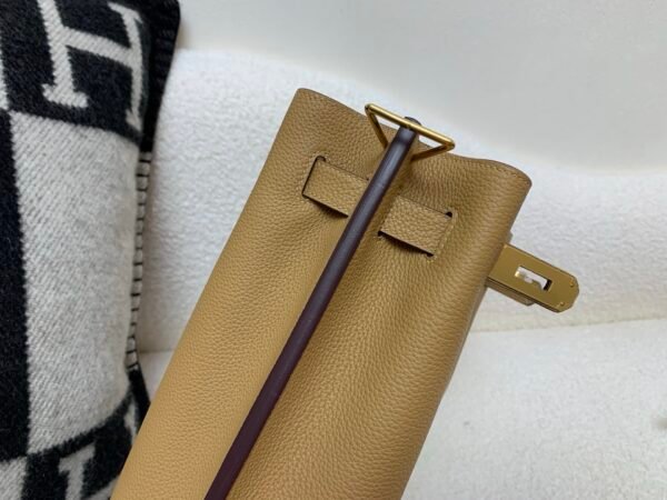 Global Shipping So Kelly 22 24 Tabac Camel Togo Leather Gold Hardware