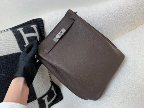 wsxc1779909061602_2 Original Quality So kelly 46 Ebene Togo Leather Silver Hardware Full Handware