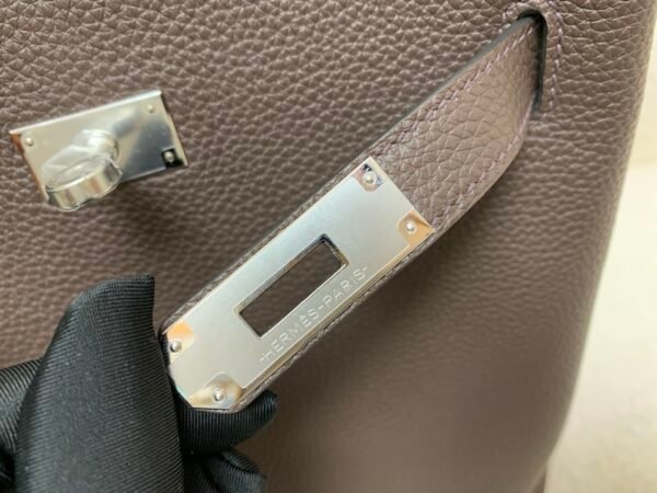 wsxc1779909061602_6 Original Quality So kelly 46 Ebene Togo Leather Silver Hardware Full Handware