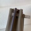 Whole Shipping So kelly 22 18 Etoupe Togo Leather Silver Hardware Top Handmade
