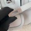 Birkin Cargo 25CM N4 Gris Platine Canvas Swift Leather Silver Hardware Top Quality