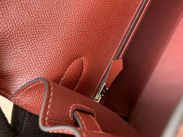 wsxc1782490378271_8 Global Shipping Kelly 25CM 57 Bordeaux Epsom Leather Silver Hardware