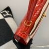Full Handmade Kelly 28CM 95 Braise Porosus Leather Gold Hardware 1:1 to make