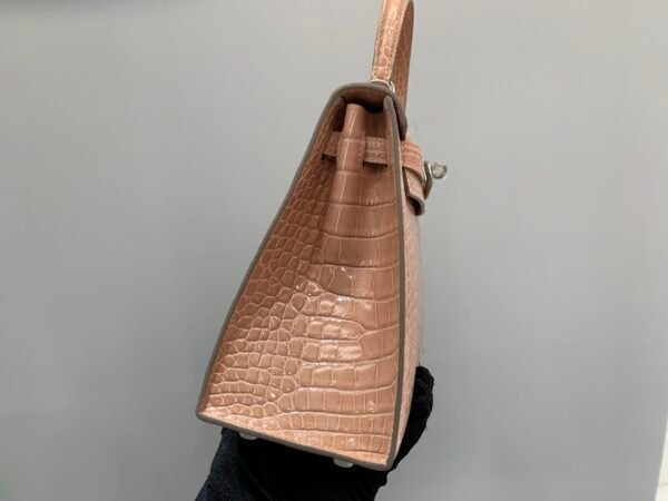 wsxc1782490395564_4 Top Quality Kelly 25cm 94 Terre Cuite Alligator Leather Silver Hardware