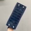 Full Handmade Kelly 25cm N7 Bleu Tempete Alligator Leather Original Quality