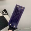 wsxc1782490400337_5 HongKong Fedex Kelly 25cm M3 Bleu Encre Alligator Leather Gold Hardware 1:1 to make