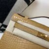 wsxc1783994473178_2 Kelly Pochette 22CM 4B Biscuit Original Alligator Leather Gold Hardware Top Handmade