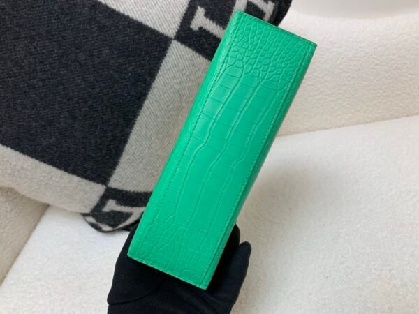 Top Handmade Kelly Pochette 22CM Global Sales 0Z Vert Comics Silver Hardware