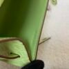 France Shipping Kelly Pochette 22cm Alligator Leather Gold Hardware R9 Jaune Bourgeon