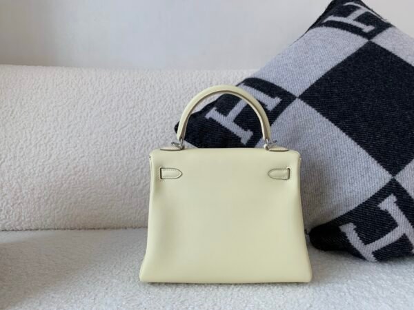 USA shipping Kelly 25cm i8 Jaune milton Swift Leather 1:1 to make SHW