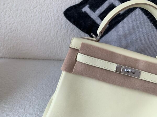 USA shipping Kelly 25cm i8 Jaune milton Swift Leather 1:1 to make SHW
