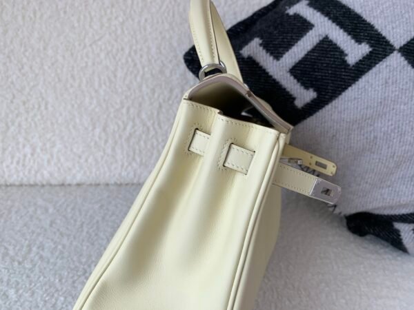 USA shipping Kelly 25cm i8 Jaune milton Swift Leather 1:1 to make SHW