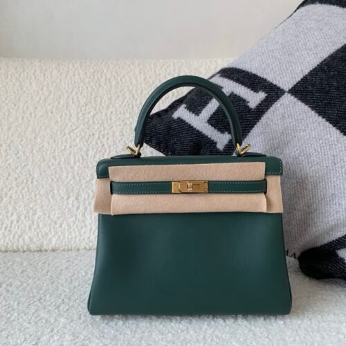 wsxc1783994491215_0 Top Handmade V0 Vert Rousseau Swift Leather Gold Hardware 1:1 to make
