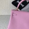 Kelly25cm Top Handmade Swift X9 Mauve Sylvestre Gold Hardware Whole Sale
