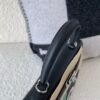 Top Handmade Kelly 25cm 89 Noir Alligator Leather Silver Hardware Original full package for shipping